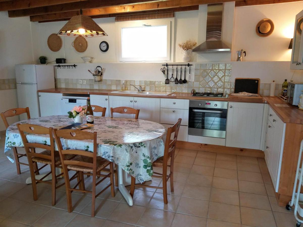La Sauniere - Chez Helene - Gites En Baie Champeaux ภายนอก รูปภาพ